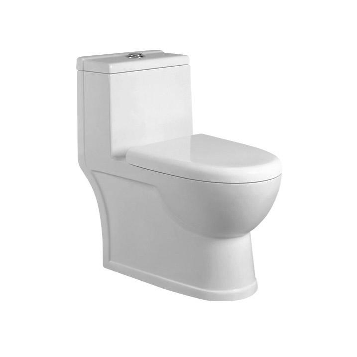 YS24256	One piece ceramic toilet, siphonic;