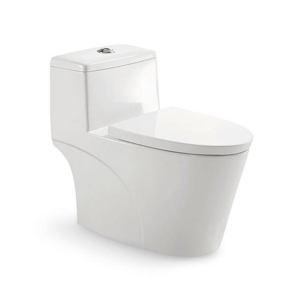 YS24284	One piece ceramic toilet, siphonic;