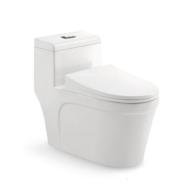 YS24286	One piece ceramic toilet, siphonic;