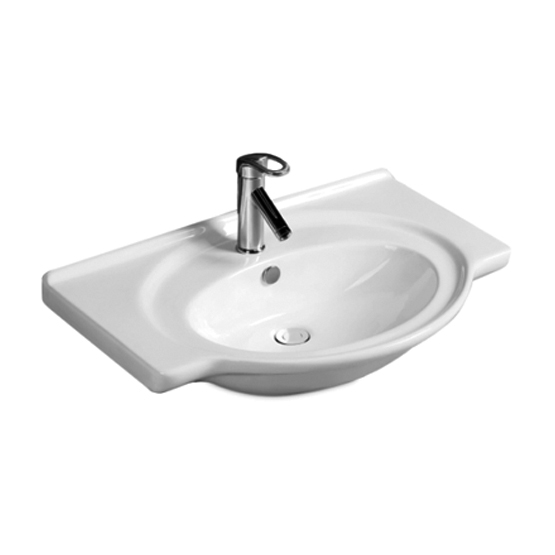 YS27209-60	Ceramic cabinet basin, vanity basin, lavatory sink;