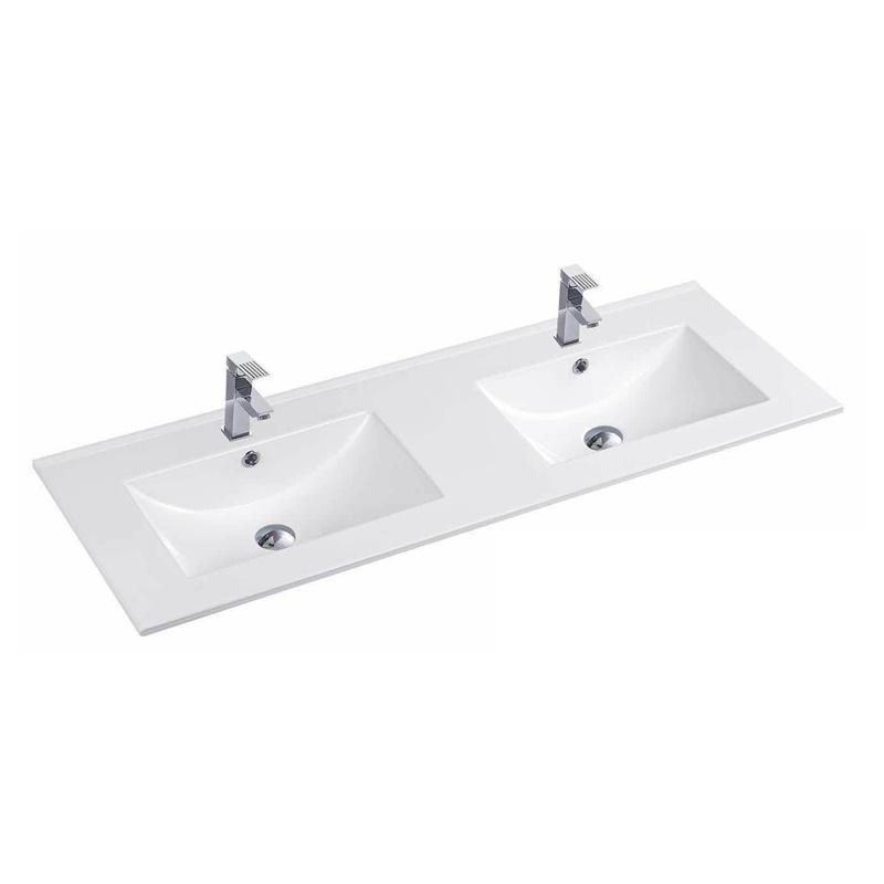 YS27286W-120D	matt white glazed ceramic cabinet basin, vanity basin, lavatory sink;