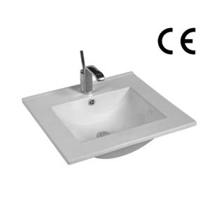 YS27286-50	Ceramic cabinet basin, vanity basin, lavatory sink;