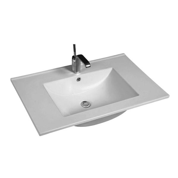 YS27286-75	Ceramic cabinet basin, vanity basin, lavatory sink;