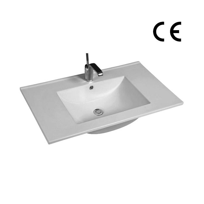 YS27286-80	Ceramic cabinet basin, vanity basin, lavatory sink;