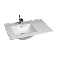 YS27286-80L	Ceramic cabinet basin, vanity basin, lavatory sink;