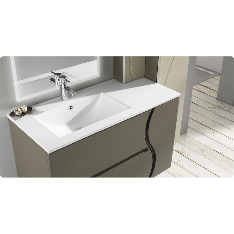 YS27286-90L	Ceramic cabinet basin, vanity basin, lavatory sink;