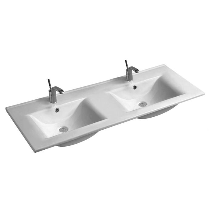 YS27293-120D	Ceramic cabinet basin, vanity basin, lavatory sink;