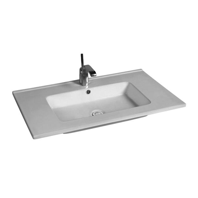 YS27295-80	Ceramic cabinet basin, vanity basin, lavatory sink;