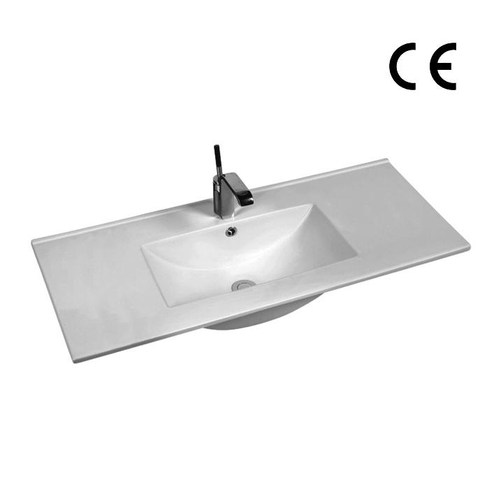 YS27297-90	Ceramic cabinet basin, vanity basin, lavatory sink;