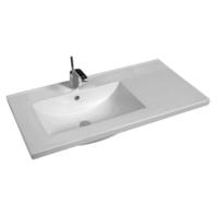 YS27298-90L	Ceramic cabinet basin, vanity basin, lavatory sink;