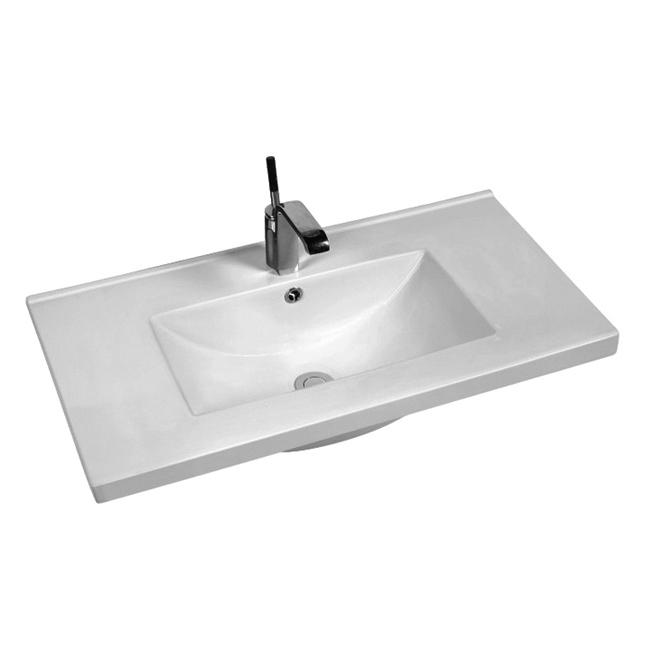 YS27299-75	Ceramic cabinet basin, vanity basin, lavatory sink;