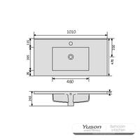 YS27300-100	Ceramic cabinet basin, vanity basin, lavatory sink;