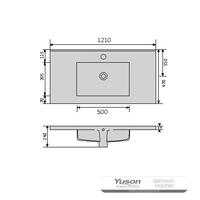YS27300-120	Ceramic cabinet basin, vanity basin, lavatory sink;
