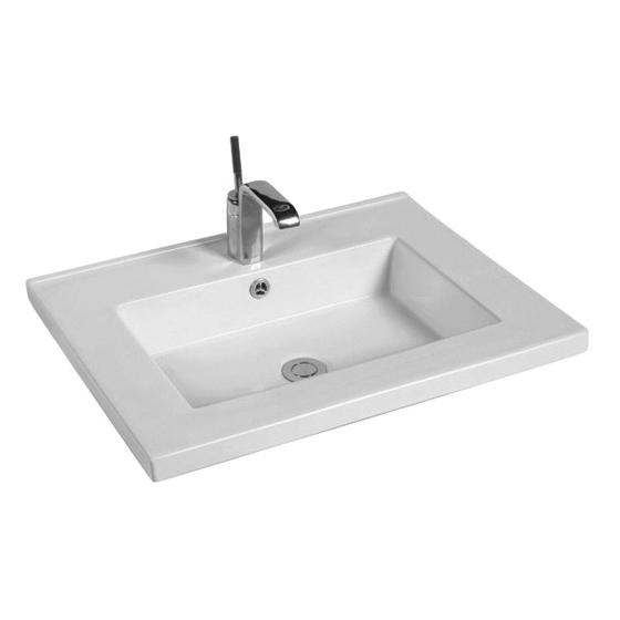 YS27300-70	Ceramic cabinet basin, vanity basin, lavatory sink