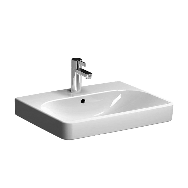 YS27306-60	Ceramic cabinet basin, vanity basin, lavatory sink;
