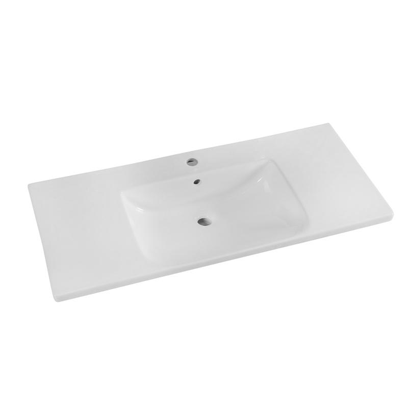 YS27307-100	Ceramic cabinet basin, vanity basin, lavatory sink;