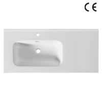 YS27310-100L	Ceramic cabinet basin, vanity basin, lavatory sink;