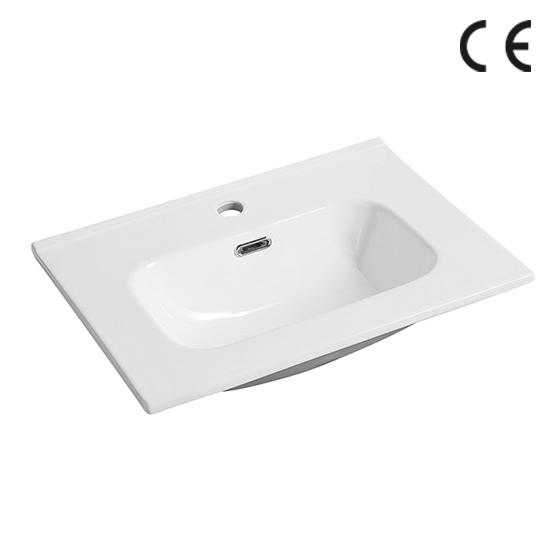YS27313-70	Ceramic cabinet basin, vanity basin, lavatory sink;