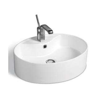 YS28202	Ceramic above counter basin, artistic basin, ceramic sink;