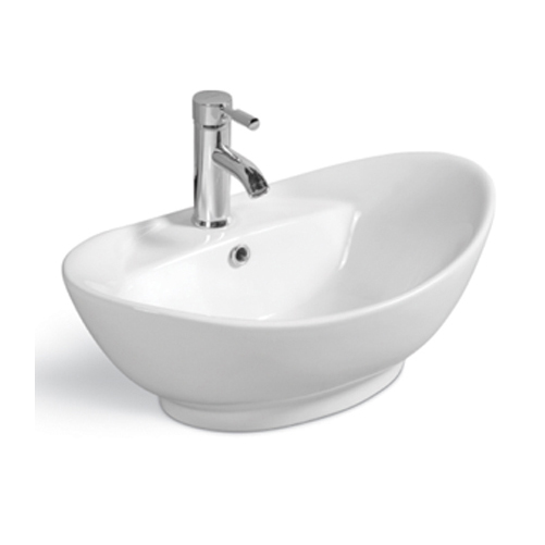 YS28206	Ceramic above counter basin, artistic basin, ceramic sink;