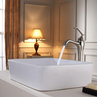 YS28320	Ceramic above counter basin, artistic basin, ceramic sink;