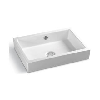 YS28323	Ceramic above counter basin, artistic basin, ceramic sink;