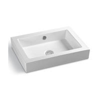 YS28324	Ceramic above counter basin, artistic basin, ceramic sink;