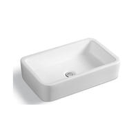 YS28326	Ceramic above counter basin, artistic basin, ceramic sink;
