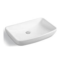 YS28330	Ceramic above counter basin, artistic basin, ceramic sink;