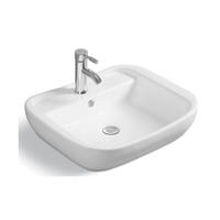 YS28345	Ceramic above counter basin, artistic basin, ceramic sink;