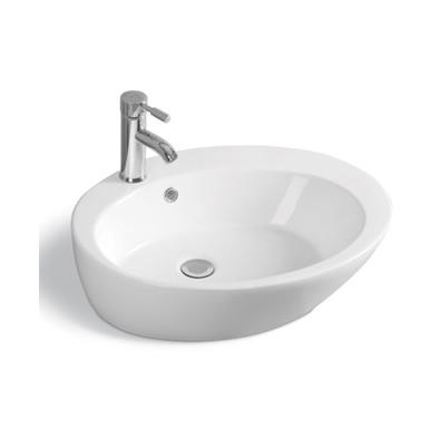 YS28349	Ceramic above counter basin, artistic basin, ceramic sink;