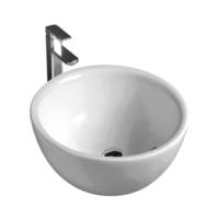 YS28398	Ceramic above counter basin, artistic basin, ceramic sink;