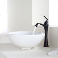 YS28401	Ceramic above counter basin, artistic basin, ceramic sink;