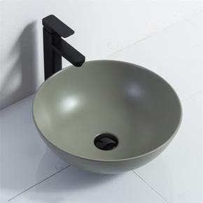 YS28401-MG	Ceramic above counter basin, artistic basin, ceramic sink;