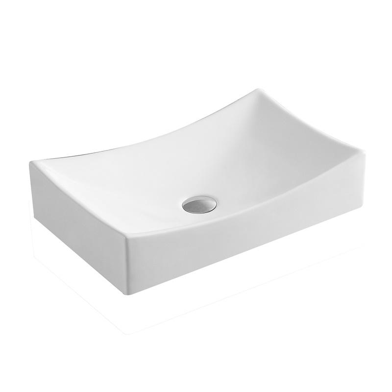YS28406B	Ceramic above counter basin, artistic basin, ceramic sink;