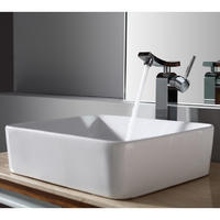 YS28425	Ceramic above counter basin, artistic basin, ceramic sink;