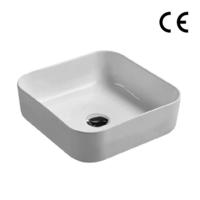 YS28433	Ceramic above counter basin, artistic basin, ceramic sink;