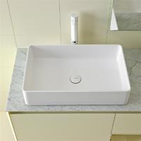 YS28434	Ceramic above counter basin, artistic basin, ceramic sink;