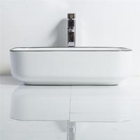YS28434-LB	Ceramic above counter basin, artistic basin, ceramic sink;