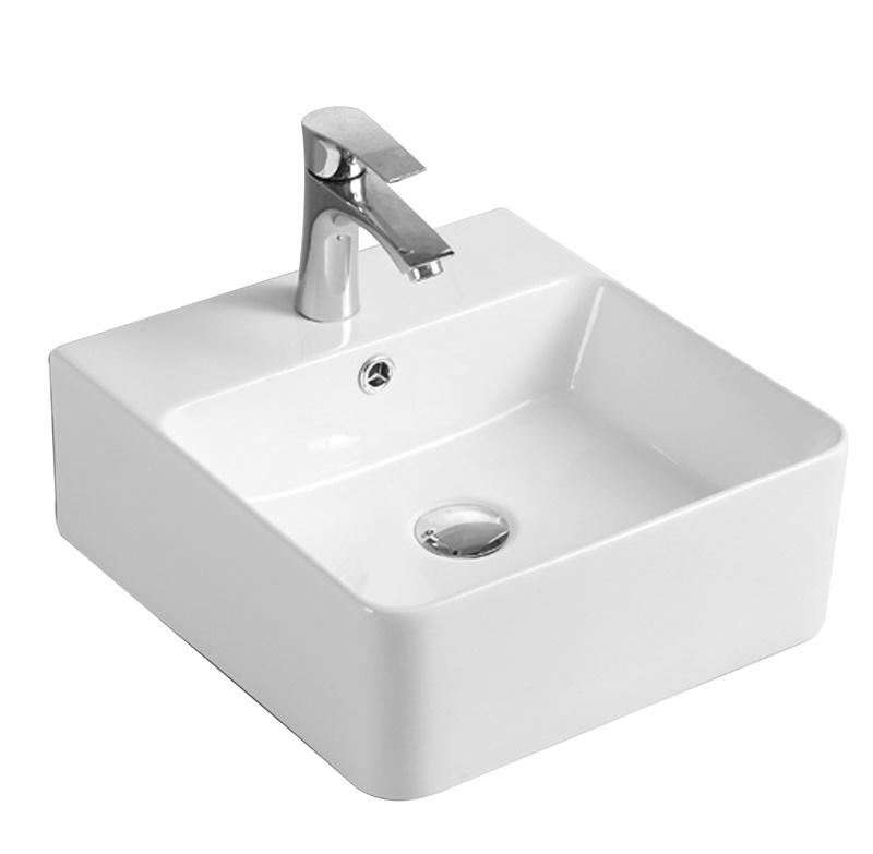 YS28441	Ceramic above counter basin, artistic basin, ceramic sink;