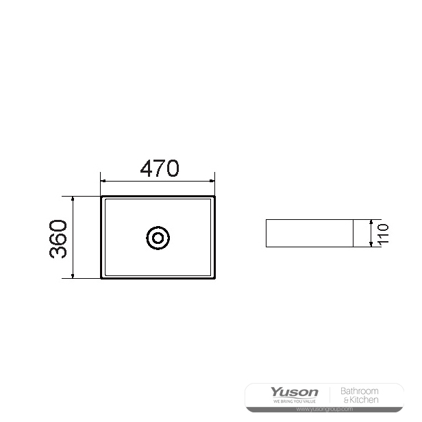 YS28443	Ceramic above counter basin, artistic basin, ceramic sink;