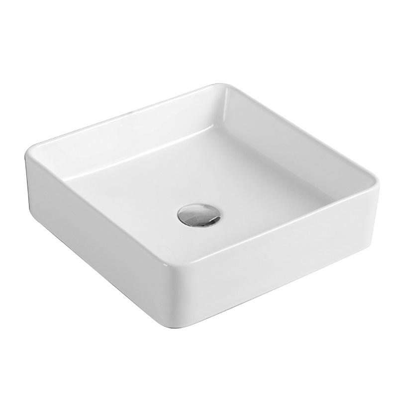 YS28446	Ceramic above counter basin, artistic basin, ceramic sink;