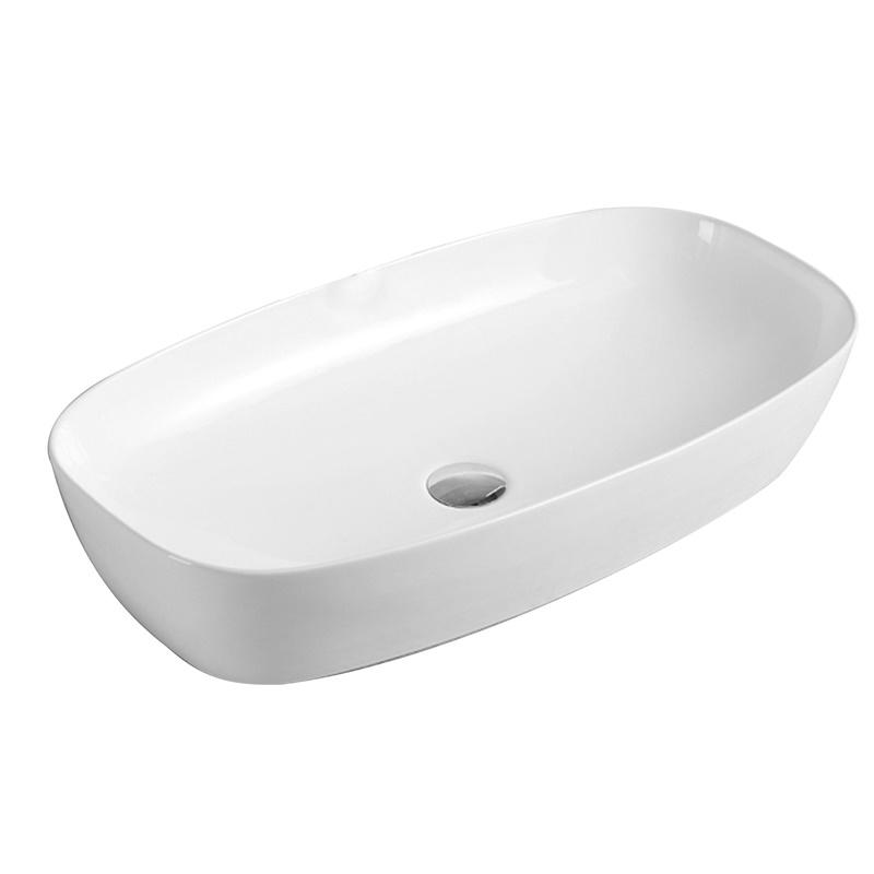 YS28449	Ceramic above counter basin, artistic basin, ceramic sink;
