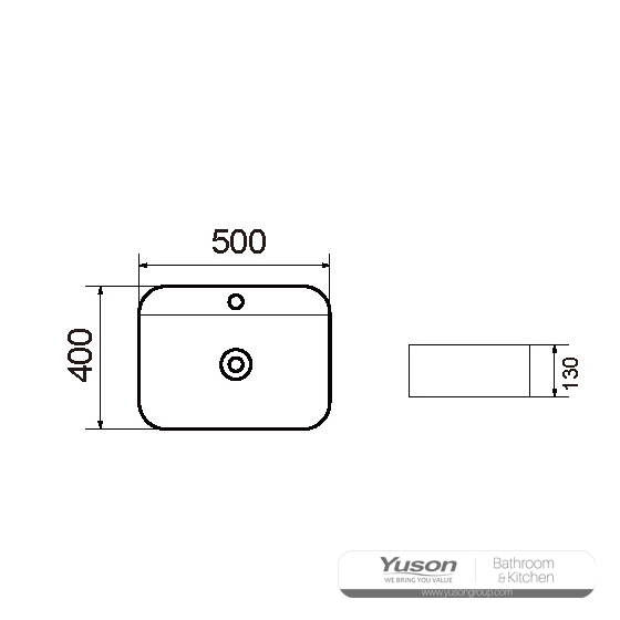 YS28455	Ceramic above counter basin, artistic basin, ceramic sink;