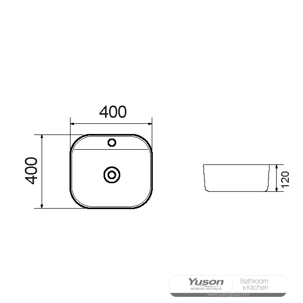 YS28456	Ceramic above counter basin, artistic basin, ceramic sink;