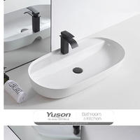 YS28457	Ceramic above counter basin, artistic basin, ceramic sink;