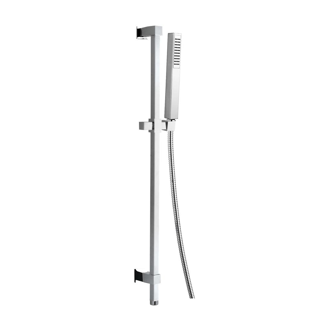 YS33267	Full Brass Sliding Rail Shower Set, 1-Function Hand Shower, Sliding Shower Rail, 1.5m Stainless Steel Shower Hose