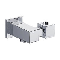 YS366	Brass water inlet, wall shower connector;