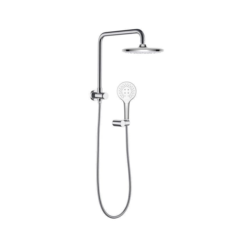 YS429+YS31405+YS31138TX	Brass overhead shower with button switch shower arm and handshower