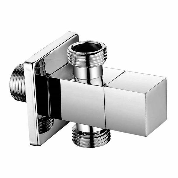 YS466	Brass Angle Valve, Shut Off Water Angle Stop Valve, for Faucet and Toilet, Wall Mounted;
